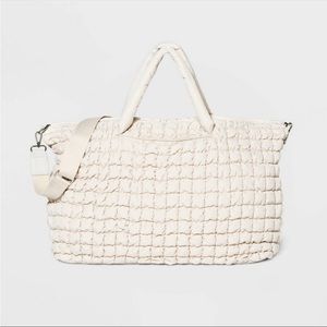 Check Print Athleisure Soft Weekender Bag - A New Day